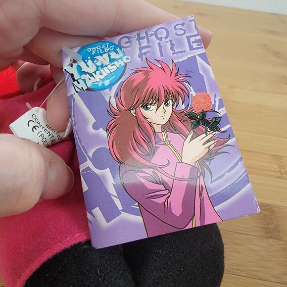 Vintage Yu Yu Hakusho Plush Ghost Files 9” Youko Kurama Plush 2004 with Tag - Picture 5 of 7